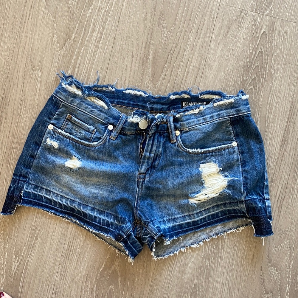 Blank hiker denim short